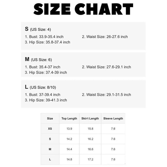 NEW! Floral & Polka Dot Print Ruched Off The Shoulder Top & Ruffled Skirt Set - Picture 9 of 9